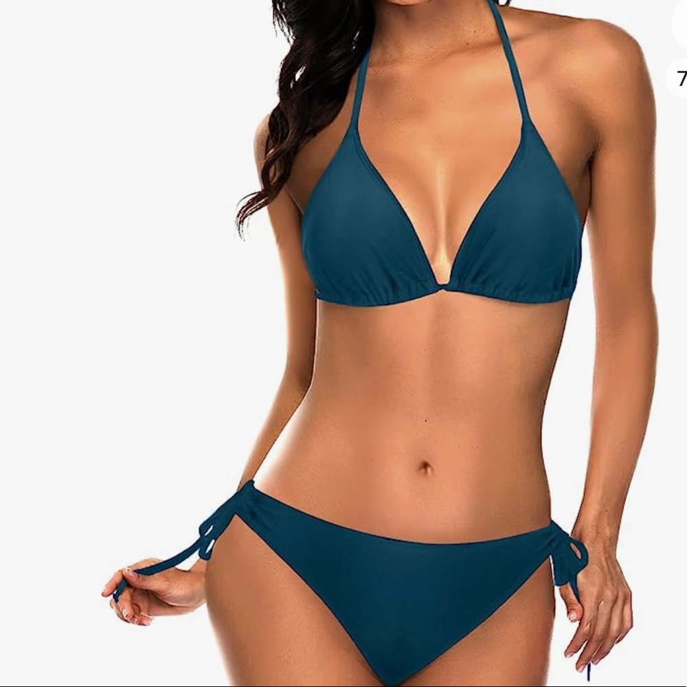 Women’s Two Piece Triangle Bikini Bathing Suit